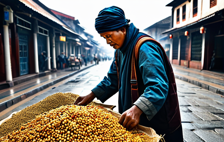 Prompt 1: The Resilient Hawker amidst Rising Costs**